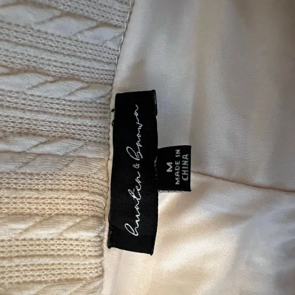 Chic Cream Wide Leg 2 piece outfit - Picture 3 of 9